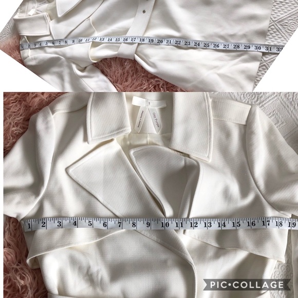 Bread n Butter City Purple White Coat, size 1 (M) - Picture 8 of 8